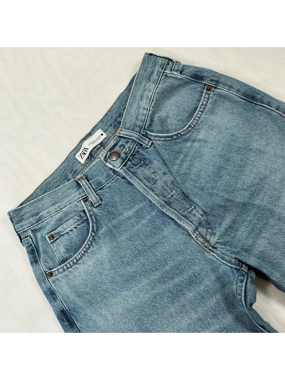 Zara Light Blue Denim Jeans Size 2